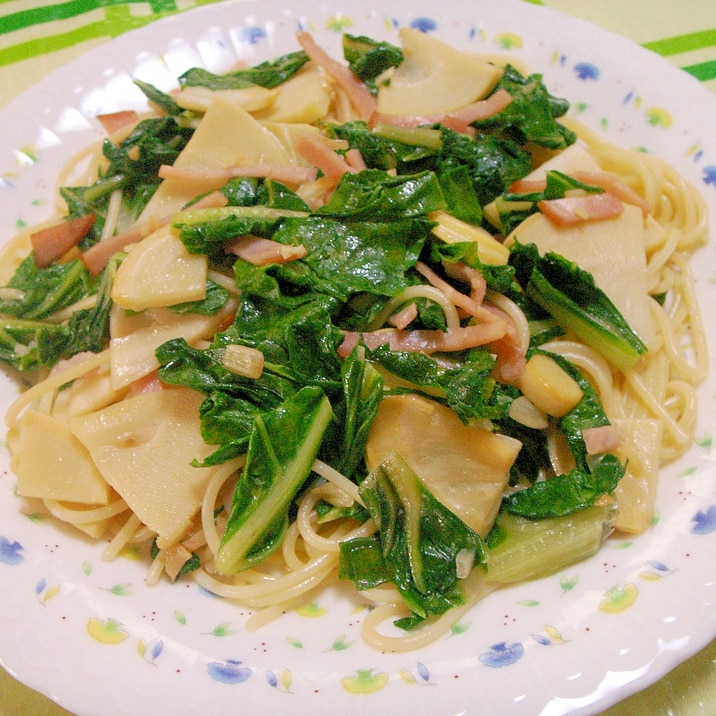 春野菜たっぷりのパスタ